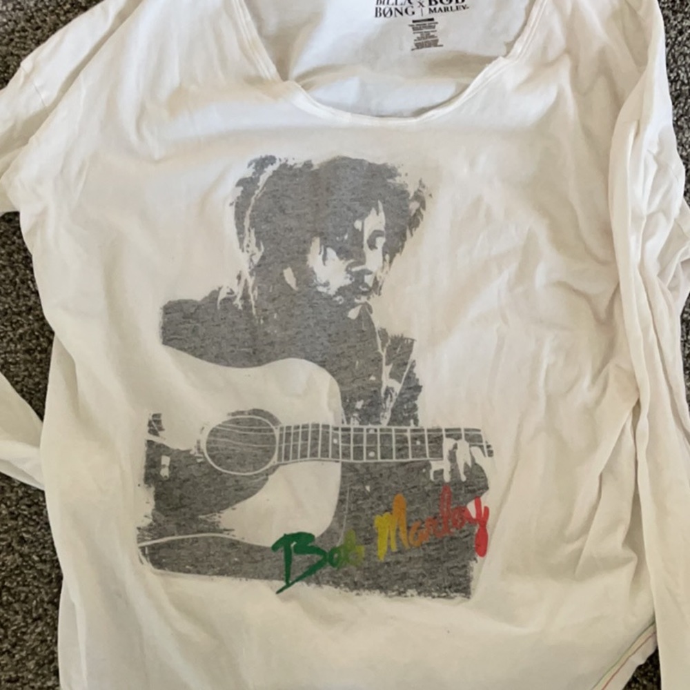 Billabong Bob Marley long sleeve tee - size large